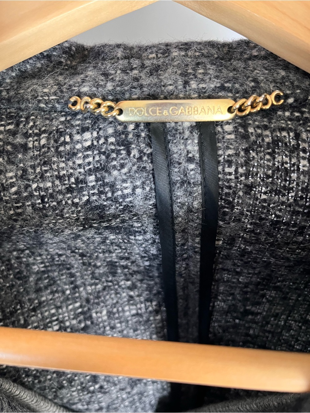 Dolce & Gabbana Alpaca Blend Blazer Cardigan Layered Look Jacket - Picture 3 of 6
